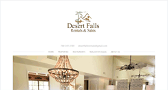 Desktop Screenshot of desertfallsccrentals.com