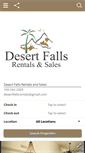 Mobile Screenshot of desertfallsccrentals.com